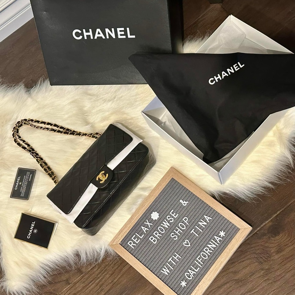 Vintage Chanel Medium Double Flap Bag